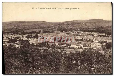 LIGNY-en-BARROIS — Vista geral — Editor C. Lardier, Besançon (Doubs), n°15