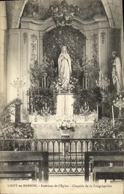 Interior da Igreja — Capela da Congregação — Ligny-en-Barrois