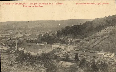 LIGNY-EN-BARROIS — Vista tomada acima da Turneria — Imprensa Meusiana, Ligny (Meuse)