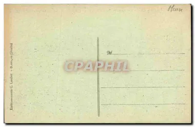 Ligny-en-Barrois (Meuse) — Torre onde nasceu Pierre de Luxembourg — C. Lardier, Établissements (Doubs) — Verso