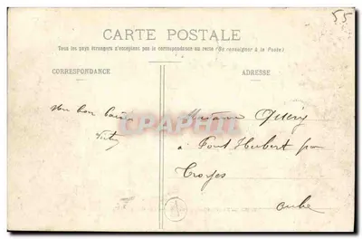Dintorni di BAR-le-DUC - Jeand'Heurs - Il Castello visto dalla Cascata — Vve Collot, Bar-le-Duc — Verso