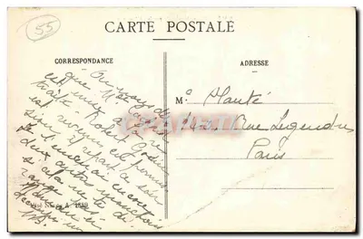 Bislee (Meuse) — ruínas após bombardeio alemão — Lucé, editor — Verso