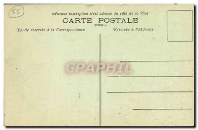 Forte de TAVANNES — As Casemates — Edição Verdun — Verso