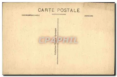 Josselin — Widok na Oust — wydawca Villard, nr 4945 — Rewers