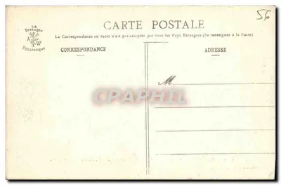 Okręgi Vasselin - Grobowiec św. Gobriena - La Bretagne Pittoresque — Rewers