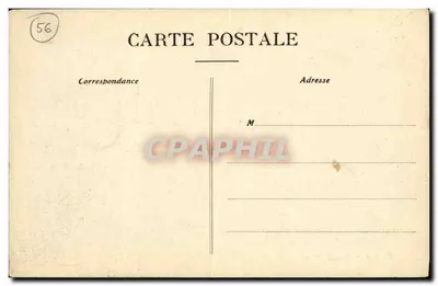 Josselin — Castelo, residência dos Ducs de Rohan — Castelos da Bretanha, série 837 — Verso