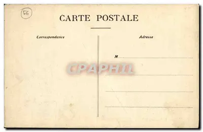Josselin — Kasteel, woning van de hertogen van Rohan — Set — Coll. Hamonic, St-B. — Achterkant