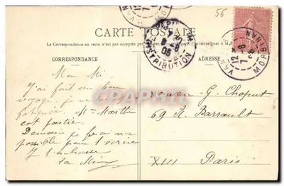 Vannes e la sua donna — Casa appartenuta a Gilles de Bretagne — Collezione H. Laurent, Port-Louis — Verso