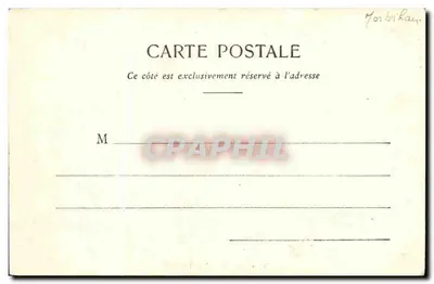 VANNES - O Hotel de Ville — Coleção David, n° 10 bis — Verso