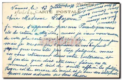 Vannes - Noiva Bretã dançando a Ridée — editor não identificado, n° 227 — Verso