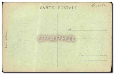 VANNES - L'Hotel de Ville — editore Laurent-Nel, Reanen, n° 2111 — Verso
