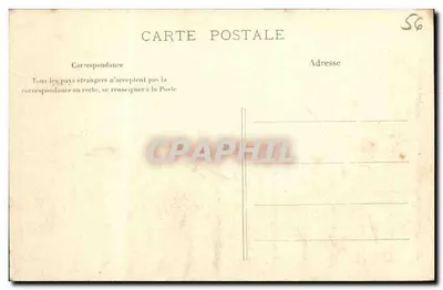 VANNES — A Promenade da Garenne — Quinper, n° 2375 — Verso
