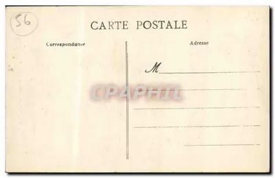 Carnac — Portal Kościoła — Zbiór Z. Le Rouzic — Rewers