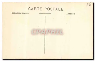 Carnac — Portal kościoła — Zbiór Z. Le Rouzic — Rewers