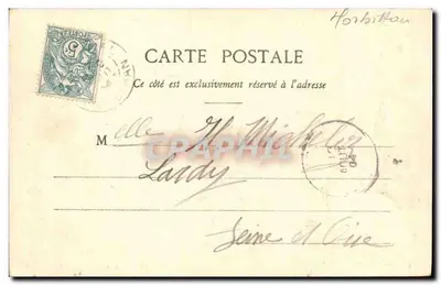Ploermel - Castelo de Malville — cliché Batilly, Livraria Baugé, E.M.-R. editor — Verso