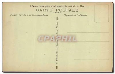 Sainte-Anne-d'Auray — Klasztor — G. Artaud, Nantes, n°64 — Rewers