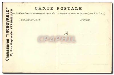 Lago glaciale del portillon d'Oô — Luchon — Editore 'Incroiables' n°23 — Verso