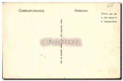 Lourdes — La Vallée du Gave et la Chaîne des Pyrénées vues du Pic du Jer — LL. — N° 297 — Verso