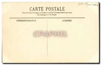 Lourdes — A Casa de Bernadette Soubirous — LL. n°115 — Verso