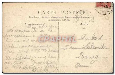 Lourdes — Mosaicos — A Natividade — Viron, fot.-edit. Lourdes — Verso