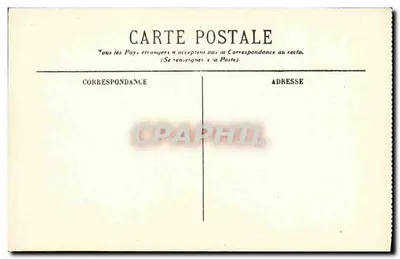 LOURDES — Bezinging van het Heilig Sacrament — Uitgave F. V. — Achterkant
