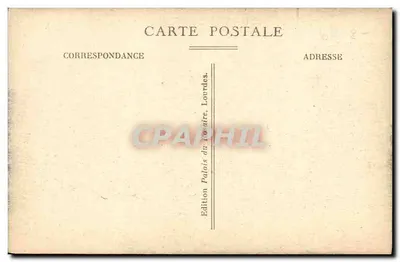 Lourdes — L'Asile — Wydawca: Edition Palois du Palaire — Rewers