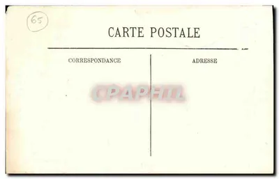 Lourdes — Vista generale del Pic du Jer — LL — Verso