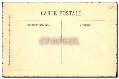 Lourdes — O Castelo e o Pic du Jer — LL — Verso