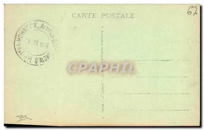 Gniazdo Cigógli w Alzacji — seria 611 — wydawca nie widoczny — Rewers