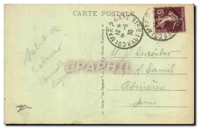 Gniazdo kruków w Alzacji — 611 — Wydawca nie widoczny — Rewers