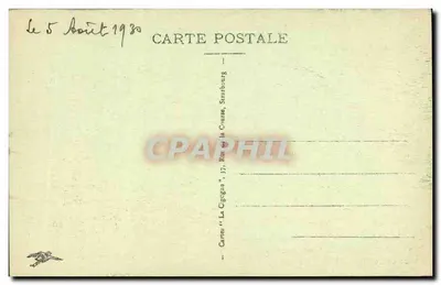 Dolina Sewen — Widok zbiornika Alfeld — Ballon d'Alsace (wys. 1256 m.) — Kartki 'La Cigogne', Strasbourg — Rewers