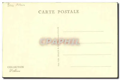Rosheim — Le Puits — Éditeur Braun & Cie, n° 3177 — Verso
