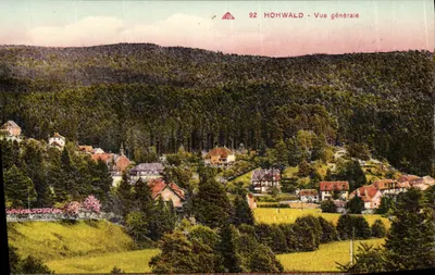 Hohwald — Vista geral — editor Alsacienne des Arts Photomécaniques, Strasbourg