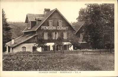 Pensão Donat — Hohwald — editor L. Cerutti, n° 4