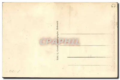 Pensão Donat — Hohwald — editor L. Cerutti, n° 4 — Verso