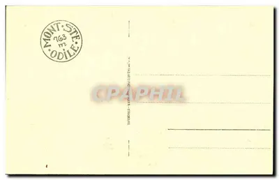 Mont Sainte-Odile - Muzeum — widok wnętrza sali wystawowej — Rewers