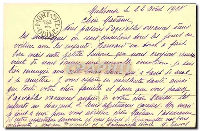 Mont Ste-Odile (alt. 763 m) — Grobowiec św. Odile — nr 53 — Rewers