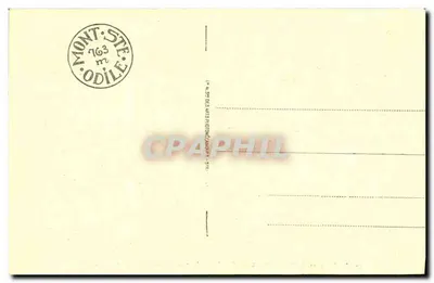 Klasztor Świętej Odyle — Reprodukcja starej rzeźby — n°70 — Rewers