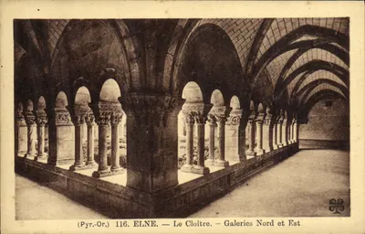 Elne — O Claustro — Galerias Norte e Leste — (Pyr.-Or.) 116