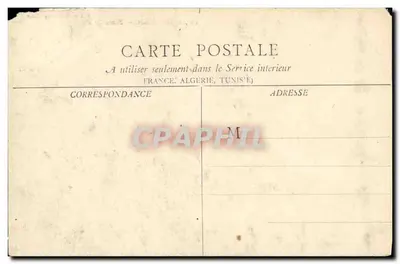 Place du Marché — Paryż — Wydawca: F. et C. Capitaine — Rewers