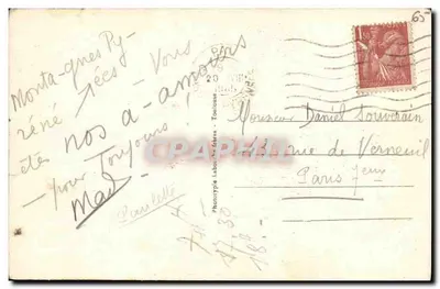 Arrens — Vista geral — As Altas Pirineus — N° 921 — Toulouse — Verso