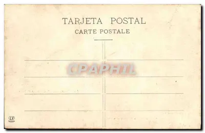 Garonna na Mostku Królewskim — Pireneje — Wydawca: Étype Labouche frères, Toulouse, 1. seria — Rewers