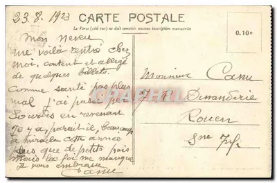 Capvern - O Grande Hotel — Hautes-Pyrénées — Fototipo Langlois Frères Toulouse — Verso