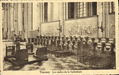 Tournay — As bancadas da Catedral — Edition Beige, Envelopilles