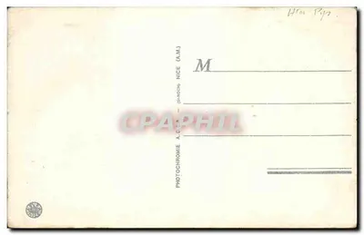 Luz — Velha Rua — Photochromie A.D.A. (A.M.) n°3636 — Verso