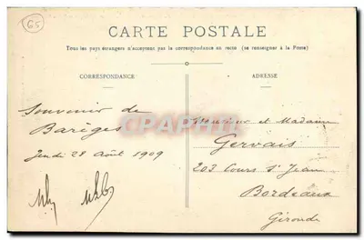 Hautes-Pyrénées — Okolice Barèges — Przełęcz Escoubous — Wzgórza Capet i Peine-Blanche — Tastague, fot. — Barèges — Rewers