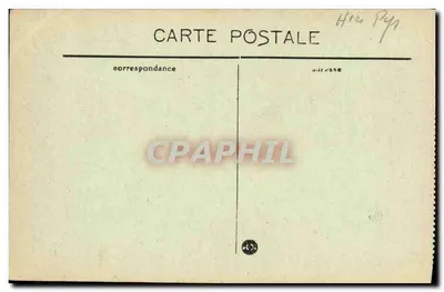 Tarbes — Place de la République — editor BR, n° 4822 — Verso