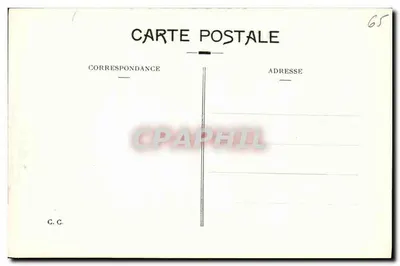 Gavarnie — Pic Rouge de Pailla (alt. 2.776m), face Oeste, visto de Alans — série 63 — Verso