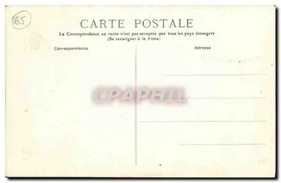 Gavarnie — Hotel Vignemale i Cirque — Pireneje, wydawca Cournes & Garice — Rewers