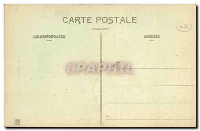 Les Hautes-Pyrénées — O Ponto de Queda da Grande Cachoeira de Gavarnie — Fototipo Labouche Frères, Toulouse, n°260 — Verso